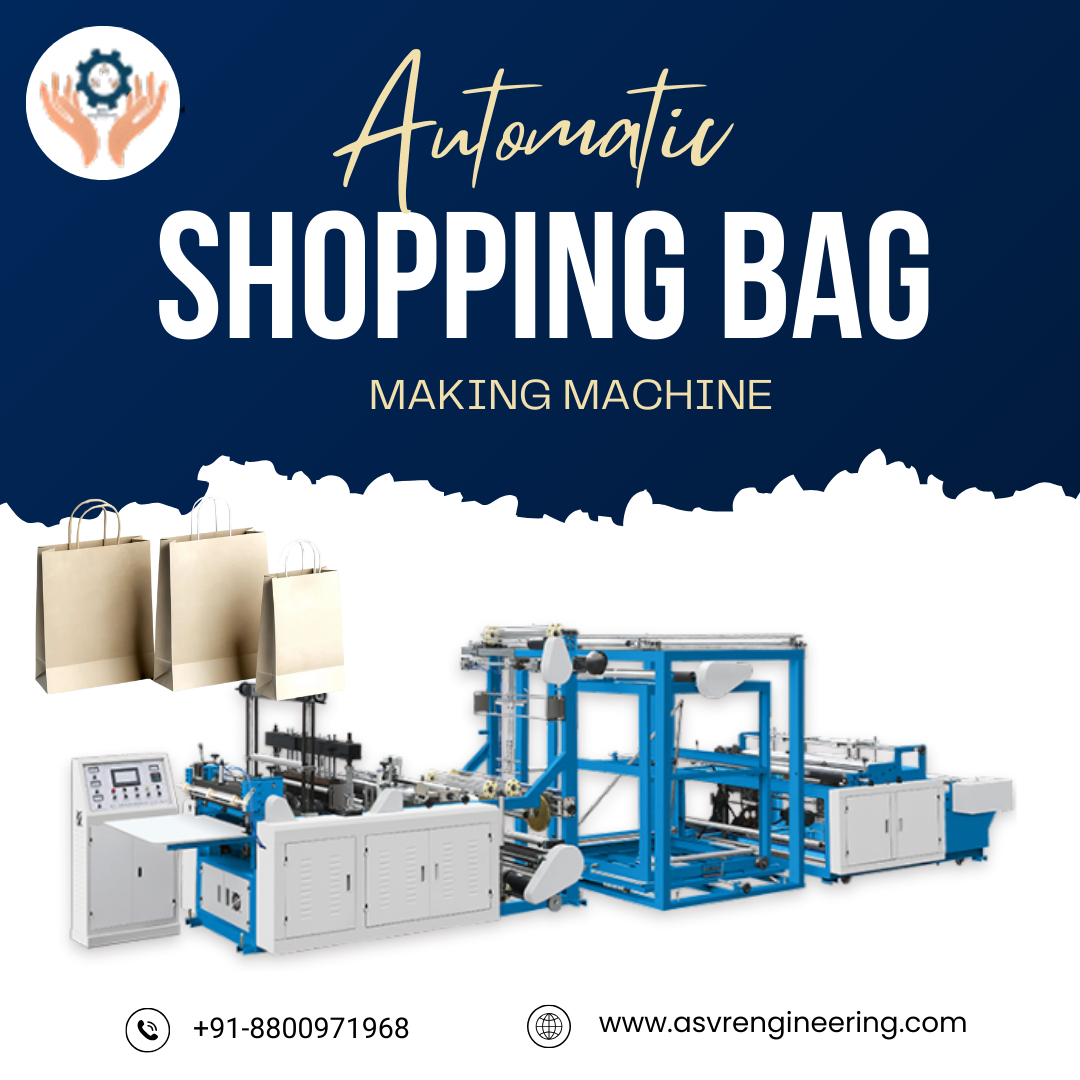 Leading Carry Bag Making Machine Manufacturers in India | High-Speed & Durable Machines